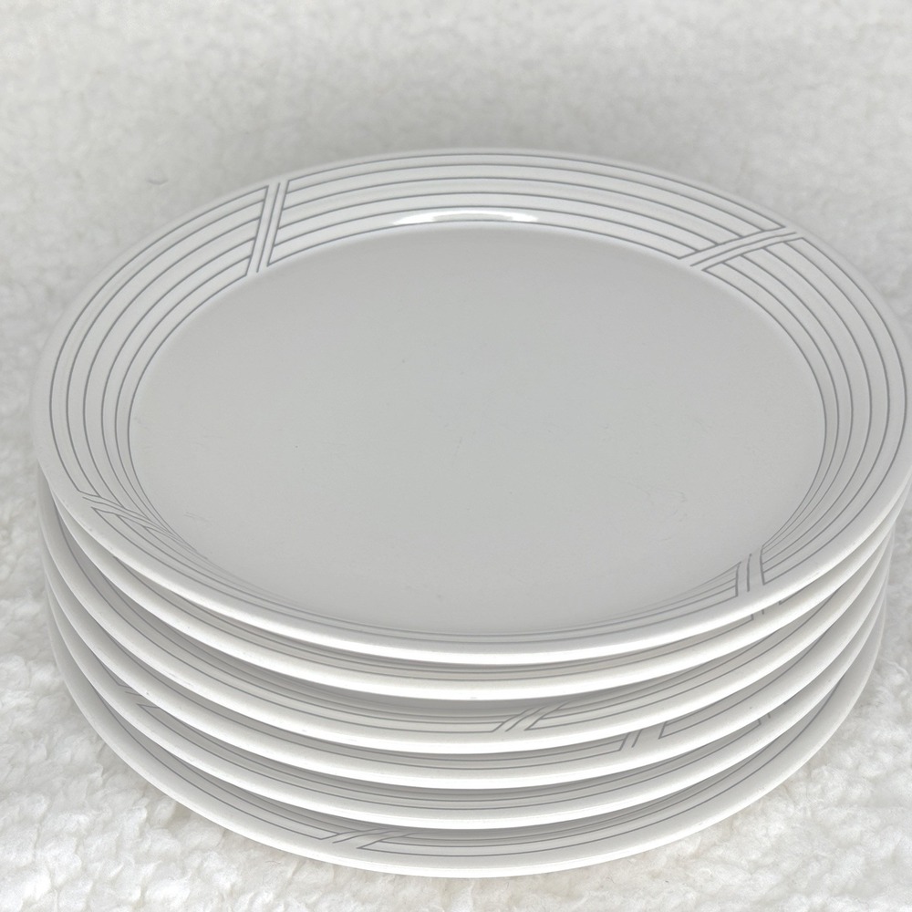 Studio‎ Nova White Dinner Plate K6003 Oven To Table 8.25" Set of 7